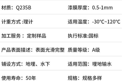 静安电力用热浸塑钢质保护管产品性能特点 静安电力用热浸塑钢质保护管产品性能特点